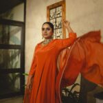 Surabhi Lakshmi Instagram - The joy of dressing classy is an art. Wearing beautiful Anarkali suit from : @labeljasminbasheer Styling: @rashmimuraleedharan Hair&makeup: @amal_ajithkumar Photography: @merin__georg special love🥰: @reshma_ravindran___