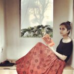 Swathi Reddy Instagram - Say no more. @desitude Skirt @vandanab Literature