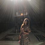 Swathi Reddy Instagram - These pics are not edited. That’s the setting sun shining through the gorgeous glass ceilings. Visiting the St. Peter's Basilica was an overwhelming experience. I was standing there in awe of the place, the power it holds and noticing the faces of the light Sunday crowd when I heard her say, “Don’t move, don’t move, I have to capture this”. Got lucky and posed. Back to the faces..everybody is struggling. The ones you know and the ones you don’t. Now that is a deeply understated bond we all share. Vatican City, Vatican City