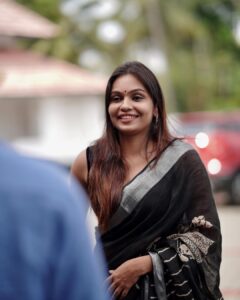Tanvi Ram Instagram - 2018 promotions♥️

Saree - @teekey_official 

#everyoneisahero