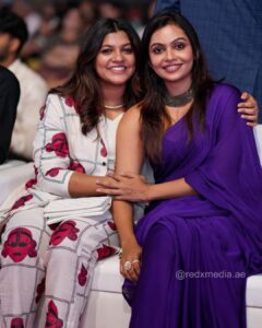 Tanvi Ram Instagram - 🥰
@aparna.balamurali 

@redxmedia