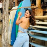 Tridha Choudhury Instagram - Meet Techno Barbie 🍀 @vaayukula @prana.goa 🍀 #newbeginnings #newseason #technofamily #technopeople #musicistheanswer #musictherapy #therapyworks #therapysession Vaayu Kula