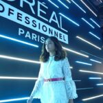 Tridha Choudhury Instagram - #Sponsored Welcome to the L’Oréal Professionnel Scalp Beauty Verse Event, where beauty meets technology 💙 Thanks to my hair pro @shinejanarthanan from @mmtimemachine who guided me through the entire event and helped me understand the importance of scalp health and what my scalp needs💙 The whole experience was very insightful and fun! Each zone was very innovative & had its own specifications. Based on my pro hair dresser’s diagnosis,I was recommended to use The Scalp Advanced Anti-discomfort dermo shampoo. It contains niacinamide and sorbitol that soothes and nourishes my scalp and hair 💙 Stay tuned for more 💙 To get your personalised diagnosis in-salon Scalp Advanced treatment or to get their retail products visit your nearest L’Oréal Professionnel partnered salon today. #BreakTheCycle #NewStartAhead #ScalpAdvanced @lorealpro_education_india @lorealpro #haircareroutine #haircareproducts #healthyhairjourney