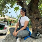 Ulka Gupta Instagram - When you’re in the cleanest village of Asia, you don’t just see cleanliness you feel it too 🦋 #mawlynnong #meghalaya #traveldiaries Mawlynnong Village