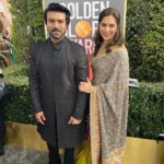 Upasana Kamineni Instagram - Such an honour to be a part of the #RRR family. Proudly representing & winning for Indian Cinema. #jaihind Thank u Mr.C & Rajamouli Garu for making me part of this journey. From shooting in Ukraine to the Golden Globe Awards you have taught me that clarity of thought, hard work & perseverance pays off. I’m sooo happy my baby can experience this along with me 🤗❤️ I’m soooooo emotional 🥹 @alwaysramcharan @ssrajamouli @rrrmovie @goldenglobes