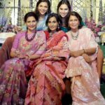 Upasana Kamineni Instagram - Entering motherhood with the blessings of the most important women in my life. ❤️ Missing athama. 🤗 Styled by @anaitashroffadajania Wearing @raw_mango Jewellery by @anmoljewellers Assisted by @neonasanjaybahri Make up by @zebahassan