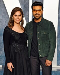 Upasana Kamineni Instagram - This one is special ❤️ 
Soooo thankful & grateful for everything.
My faith in the @thesecret365 has become stronger. 
Manifest with a pure heart, clear goal and wish well for all. 
Valli pinni & Rama Amma the strongest force behind the scenes, we admire u sooo much ❤️ 

 @vanityfair party - wearing:

 @falgunishanepeacockindia 
@binagoenkaofficial 
@sandysartistry - hmu 
Last few images by @arifminhaz