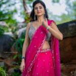 Varshini Sounderajan Instagram - Do watch #maabonalujathara only on @starmaa @6pm Wearing @ashwinireddyofficial Makeup @styliciousbysam Hair #mallareddy PC @landscapephotography19