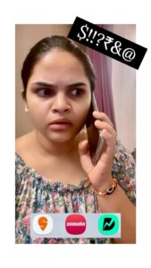 Vidyulekha Raman Instagram - How we talk to Swiggy/Zomato/Dunzo 😂🙃

#funny #trendingreels #trending #relatable #relatablememes #vidyuraman #reelsindia