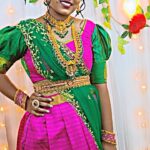 Vishnu Priya Instagram – Traditional one…..🤗