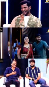 Vishnu Priya Instagram - Wonderful journey with both of  you sir @actorvishalofficial @sjsuryah 
From the bottom of my heart I really feel blessed 🙏😇
Thank you so much @adhikravi sir 
Producer @vinodkumar_offcl sir 
And the #markantony team...
.
.
.
Thank you soooo much my dear fam...❤️
For your love, blessings & support.... 
.
.
Looking forward to working with the Tamil industry....