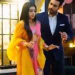 Vivian Dsena Instagram - For all the love for #nehtaj Another bts ♥️ . . . . . . . . #nehtaj #nehmat #twinkle #vivian
