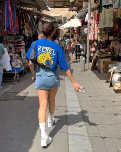 Yogita Bihani Instagram - Life is short, take that trip 🛴💙

#Travel #Israel #telaviv #fleamarket #goodfoodgoodmood