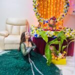 Aalisha Panwar Instagram – Hmaare pyaare golu molu gannu maharaj.. ., 🙏😇😘

#ganeshchaturthi2023