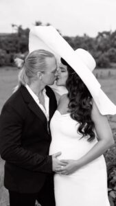 Aashka Goradia Instagram - A thousand years! ♥️
Walked down the aisle on this song to marry the best man. 
Through hardships, challenges, mistakes and sacrifices - I am blessed to have you as my husband and the father of our child whom we meet in just 8 weeks. ♥️
You have been the best companion and I know this child is blessed to get a dad like you. 
You - no vanity fair, simple, humble, ever so respectful to one and all, so loving towards everyone, honest and grounded, might I add - so good looking, my blue eyed man. 
With all this raising another human with you will be the greatest joy of my life. 
I love you @ibrentgoble - through all of high waters and  fires. ♥️
Nothing nears to how you love me. 
To then and now, to forever. 
#kyathiaayo 
.
.
.
.
.
.
.
#parentstobe #dadtobe #momtobe #week32 #pregnancy #pregnant #pregnancyshoot #memories #pregnancydiary