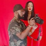 Abhirami Venkatachalam Instagram - Miss ya all @ardanaharanbridal @shasha_hair_beauty @suthanviran #live #life #love #happy #vibes #red #shoot #fun #team #instagram #instagood #instalike #instalife #instafashion #instadaily #instamood #abhiramivenkatachalam #kannamma #av #chennai