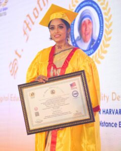 Abhirami Venkatachalam Instagram - Finally a perfect  post with amma and my honorary doctorate in Bharatanatyam 💛 thanks a ton to @j_o_h_n_a_m_a_l_a_n , just the word thanks doesn’t equal to your support and the recognition that you gave and got me sir , my heartfelt gratitude to you brother from another mother 🙏🏼 and thanks a ton to @indian_media_works for everything... #saree #best #day #memories #with #amma #doctorate #dance #love #life #happy #vibes #positivevibes #abhiramivenkatachalam #ammu #yourstruly #kannamma #insta #instagram #instagood #instalife #instalike #chennai #tamilcinema