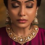 Abhirami Venkatachalam Instagram - Jewellery: @rajatamaya Photography : @parvathamsuhasphotography Makeup : @salomirdiamond Blouse : @sruthikannath22 Studio : @uvi_photostudio