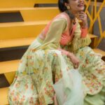 Abhirami Venkatachalam Instagram - Keep smiling Outfit & styling : @thehouseofsoka PC : @picturemakers_india Makeup & hair : @steffhairandmakeup Jewelry:@rajatamaya