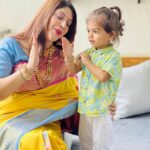 Addite Shirwaikar Malik Instagram - The world of questions is endless when you are a mother. In fact one of the biggest lessons I have learned as a mother is to imbibe the curiosity of a child. They question everything and with the recent festival season it’s been a learning ground for me. Ekbir has now started understanding festivals but he has so many questions. Why do we bring Ganpati home? What happens when he leaves? And so so many questions! And as a mother the one thing required is patience! One has to patiently answer questions and with these answers I realize there’s so much I’m learning too. We stop questioning and only assume but through a child’s eyes I’m learning so much about our life and traditions! #parenting #mimi #eebe #festivals #teaching #kids #motherhood #aditimalik