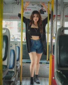 Aditi Gautam Instagram - Think out of the box, let’s name her!
.
.
.
.
📸 @_meraki.portrait 
Styled - @naimascreation_ 
Hair and Makeup - @ashkaramakeup 
.
.
.
.
.
.
.
.
.
.
.
.
.
#womenempowerment #selflove #different #exploremore #explorepage #trending #viralpost #picoftheday #photooftheday #societystereotypes #breakingnorms #black #outfit #actor #shoot #aditigautam