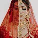 Aditi Gautam Instagram - Bride Feels . . 📸 @click_vlick_photography Outfit @jasleensabharwal Jewellery @chaulazheritagejewellery Styling @stylebyvini Makeup @glowtheticss Hair @hemangi_parmar27 . . . . . . . . . . #bride #bridesmaidoutfit #bridalmakeup #bridallehenga #indianwedding #weddingphotography #explore #trending #outfits