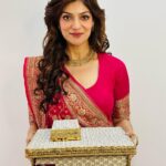 Aditi Gautam Instagram - Loving the kaleera’s by @heertheweddingstore my one stop solution for all wedding trousseau packing. They made my work so easy specially at the most chaotic time I had them by my side. With a super quick hassle free delivery and customisation I highly recommend them for all brides and grooms for their upcoming wedding. . . . . . . . . . . . . #kaleere #bridetobe #weddingday #fashionable #weddingdress #instafashion #instasmiles #bride #happy #bespoke #sarinotsari #weddinginspiration #weddinggoals #sari