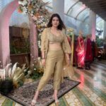 Aditi Gautam Instagram - To an eventful day hosted by @jasleensabharwal @theancestrystore showcasing their festive collection. Guess which outfit did I pick up? . . . . . . . . #ootd #festivecollection #outfitinspiration #fashion #explore #fyp #fashionstyle #modeling #pose #photography #viralpost