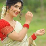 Aditi Prabhudeva Instagram - Spread Love wherever You Go ❤️ . . . 👗 @chandangowda_official 💄 @artistryby_priyankaharish 📸 @sankar.raman.35