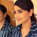 Aditi Sharma Instagram - Life is like a mirror, we get the best results when we smile🌝 wednesdayvibes 🌈💙
