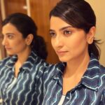 Aditi Sharma Instagram - Life is like a mirror, we get the best results when we smile🌝 wednesdayvibes 🌈💙