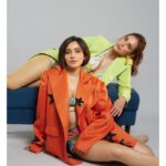 Aisha Sharma Instagram - I'm putting on my Sunday best. @nehasharmaofficial @fhmindia Editor: @nitin.ax Fashion editor and stylist: @suchita_tish Asst. : @mehaknirh Photographer : @trishasarang Makeup: @priyankachourasia342 Hair: @tinamukharjee_official Shoot designed and managed by:@suchita_tish PR Agency : @hypenq_pr Look 1: Neha’s outfit:-@ranbirmukherjeeofficial Bracelet:-@swarovski Earpiece:-@anaquajewels Aisha’s outfit:-@babitamalkani Look 2 : Neha and Aisha Swimwear :-@aartivijaygupta Neha’s blazer:-@maisonnikhilkohle Aisha’s blazer:-@ranbirmukherjeeofficial Jewelery:-@gaiatreelabel Look 3 : Corset:-@niveditasaboocouture Pants:-@freakinsindia Heels:-@tiesta.shoes Jewellery:-@anaquajewels Look 4 : @hummelindia