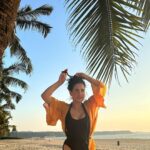 Aisha Sharma Instagram - Go easy on your mind, body and spirit. 🫶🏾🏝️ #nofilterneeded #nofilter #goa #goadiaries