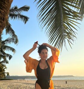 Aisha Sharma Instagram - Go easy on your mind, body and spirit. 🫶🏾🏝️ #nofilterneeded #nofilter #goa #goadiaries