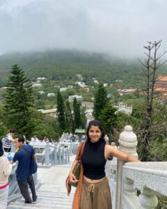 Aishani Shetty Instagram - Breathtaking! 🚠