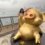 Aishani Shetty Instagram – Do you also post pictures 2 months after your trip? 🙈 More coming soon! Avenue of Stars, Hong Kong