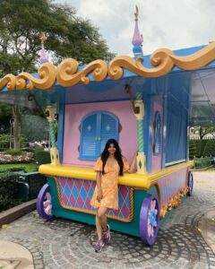 Aishani Shetty Instagram - Bibbidi-Bobbidi-Boo 🪄✨🏰