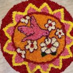 Aishwarya Devan Instagram - #happyonam 🌸🌺🌼