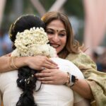 Aishwarya R. Dhanush Instagram – Perfect wedding
Perfect match 
Perfect smiles and hugs
When you are at a wedding where you are there as the bride’s and the groom’s side is sheer joy ! Wishing my dear @gauthamramkarthik and @manjimamohan a world of happiness through this beautiful journey they have begun with such simplicity maturity and class #friendslikefamily❤️