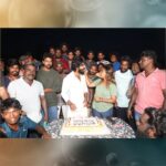 Aishwarya R. Dhanush Instagram - 18 working hours straight … 2 cakes …2 things to celebrate 🎉 2am 2nd schedule wrap ! 🎬 Pre birthday 🎂 for the birthday boy @thevishnuvishal and wrap up 🎂 at 2am with sleepy smiles ! #thankful #grateful 😇 #lalsalaam