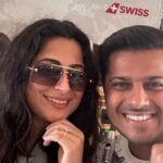 Aishwarya Sharma Bhatt Instagram - Always High on travel ✈️✈️✈️ @flyswiss @myswitzerlandin #aishwaryasharma #neilbhatt #neilkiaish #ineedswitzerland #flyswiss #switzerlandtourism #luxury #trendingreels #reelitfeelit