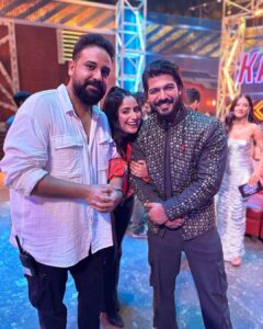 Aishwarya Sharma Bhatt Instagram - Once a Khiladi Always a Khiladi ❤️
Thankyou Rohit sir @itsrohitshetty for being our mentor, for motivating all of us on every step of our journey so greatful to you 😇🙏🏻 
Thankyou @colorstv & @endemolshineind it was great working with you all 😊
Special thanks to @zubin_khan @krunali._ @pooja_833 for being there for us whenever we all needed you guys 😘🤗 
Thanks @samarpitbajaj for annoying me a lot 😂😂😂
And thanks to the whole kkk team and all contestants love you all 😘❤️🙏🏻

Jewellery: @azotiique
Heels: @londonrag_in
Stylist: @stylebysaachivj
Team:@sanzimehta777 @
Hair by @farhastylist 
Makeup by @reshamkundnani 
#kharonkekhiladi #khatronkekhiladi13 #kkk13 #aishwaryasharma