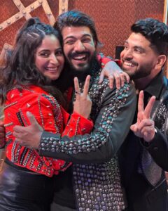 Aishwarya Sharma Bhatt Instagram - Once a Khiladi Always a Khiladi ❤️
Thankyou Rohit sir @itsrohitshetty for being our mentor, for motivating all of us on every step of our journey so greatful to you 😇🙏🏻 
Thankyou @colorstv & @endemolshineind it was great working with you all 😊
Special thanks to @zubin_khan @krunali._ @pooja_833 for being there for us whenever we all needed you guys 😘🤗 
Thanks @samarpitbajaj for annoying me a lot 😂😂😂
And thanks to the whole kkk team and all contestants love you all 😘❤️🙏🏻

Jewellery: @azotiique
Heels: @londonrag_in
Stylist: @stylebysaachivj
Team:@sanzimehta777 @
Hair by @farhastylist 
Makeup by @reshamkundnani 
#kharonkekhiladi #khatronkekhiladi13 #kkk13 #aishwaryasharma