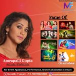 Amrapali Gupta Instagram - Our exclusive beautiful Television diva Amrapalli Gupta Available for upcoming events apperance Also available for upcoming Ganapati, Dahihandi and Navratri Dandiya events.. For shows booking contact @kmainfrrameentertainment +91-9039063888 . . . . . . #kmainfrrameentartainment #mainfrrameentertainment #event #celebrity #celebritymangament #dandiya #dahihandi #ganpati #event #celebrities #amrapalligupta