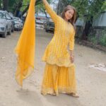 Amrapali Gupta Instagram - “Embrace the divine within and let Krishna's grace guide your path.” Happy Janmashtami 🪈🦚 Wearing: @nehamtaonline @socialsbyshi Mumbai, Maharashtra