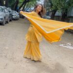 Amrapali Gupta Instagram - “Embrace the divine within and let Krishna's grace guide your path.” Happy Janmashtami 🪈🦚 Wearing: @nehamtaonline @socialsbyshi Mumbai, Maharashtra