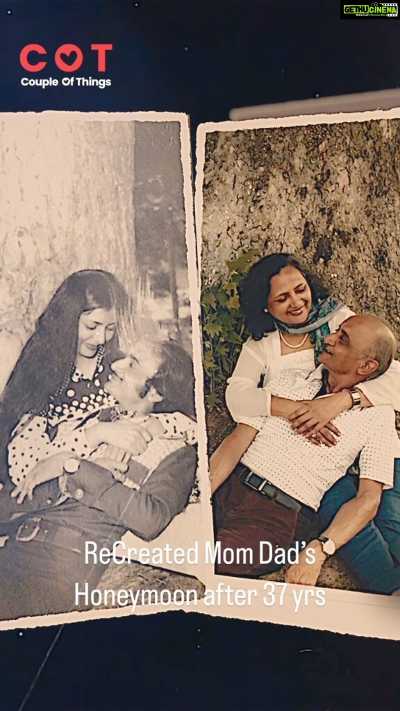 Amrita Rao Instagram - ReCreated Mom Dad’s Honeymoon after 37 yrs #couplegoals