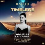 Anjali Lavania Instagram - It’s going to be epic - get your tickets now https://insider.in/go/raeeth Timeless festival @raeethgoa @partylikerod @vickyrichboyz #melodictechno #techno #anjelliluvania Can’t wait 😍