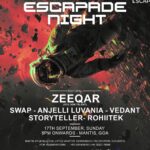 Anjali Lavania Instagram - Come dance with me 🧚🏻‍♀️this Sunday 17th September- playing alongside @zeeqar_@i_am.swap @vedantxgavi @storyteller_moments @rohiitek The most happening underground edition - Escapade Nights is now altering the journey to this Intimate & captivating space @mantisbylevelsgoa Live on 17th Sept, 8 pm onwards. @escapadebydibs RSVP :+91 9741434741 Tickets on sale . . . #anjelliluvania #Techno #dancemusic