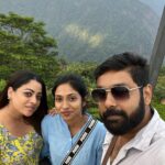 Anjali Rao Instagram - Family 💜 Vythiri Wayanad Resort വൈത്തിരി